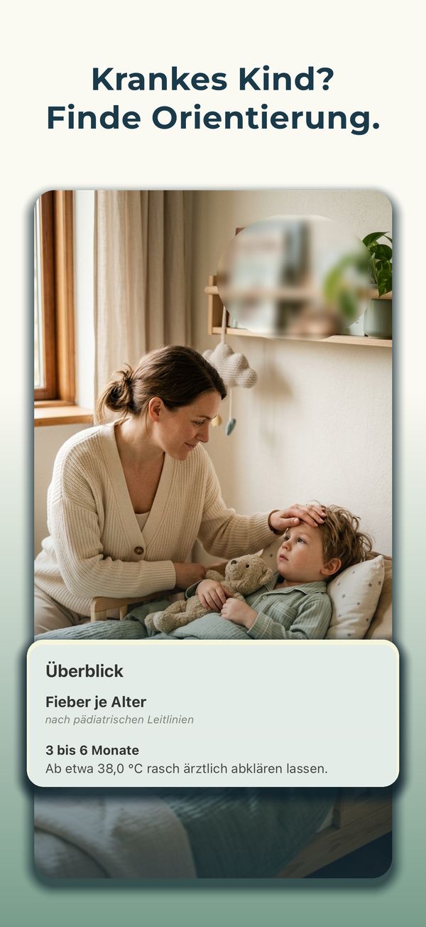 Krankes Kind? Finde Orientierung.